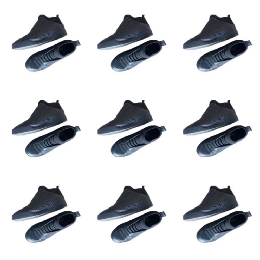 3.1 Phillip Lim | 8 / 8.5 / 39 | Morgan Hightop Platform Neoprene Black Sneaker